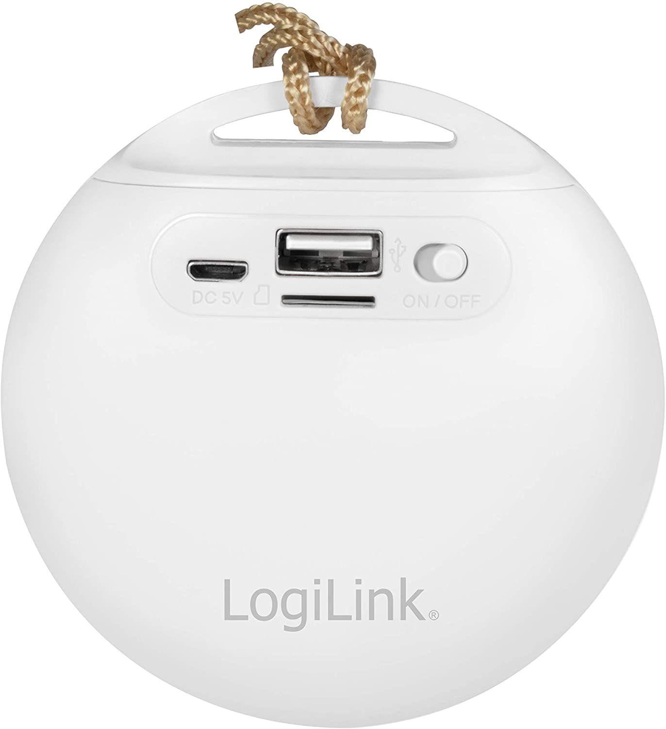 Speaker Portable Bluetooth LogiLink con porta USB, M. SD e Radio
