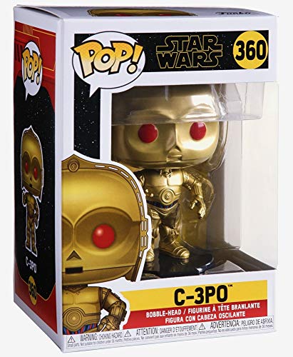 Star Wars: Funko Pop! - The Rise Of Skywalker - C-3Po (Red Eyes) (Vinyl Figure 360)