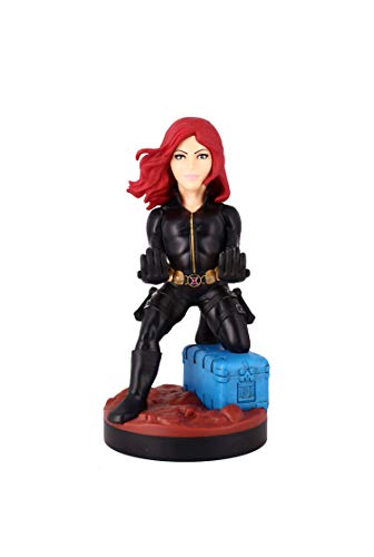 Statua MARVEL AVENGERS BLACK WIDOW CABLE GUYS (porta smartphone/controller + cavo USB 2 metri separato)