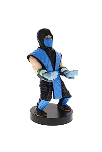 Statua Mortal Kombat - Sub-Zero - Cable Guys (Porta Smartphone/Controller + Cavo Usb 2 Metri Separato)