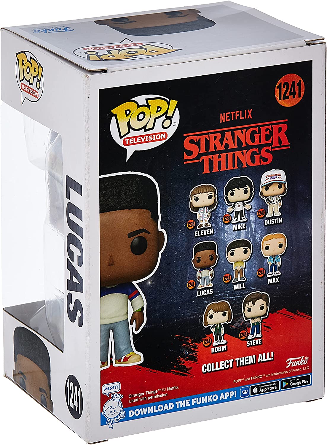 Stranger Things: Funko Pop! Television - Lucas (Vinyl Figure 1241)