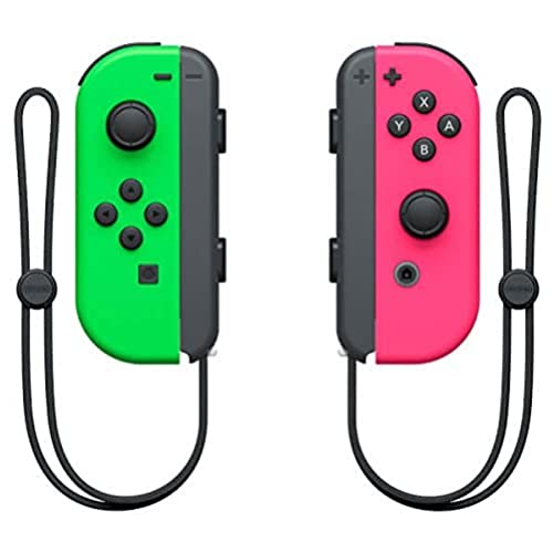 Switch Joy-Con Coppia Controller Verde Neon / Rosa Neon