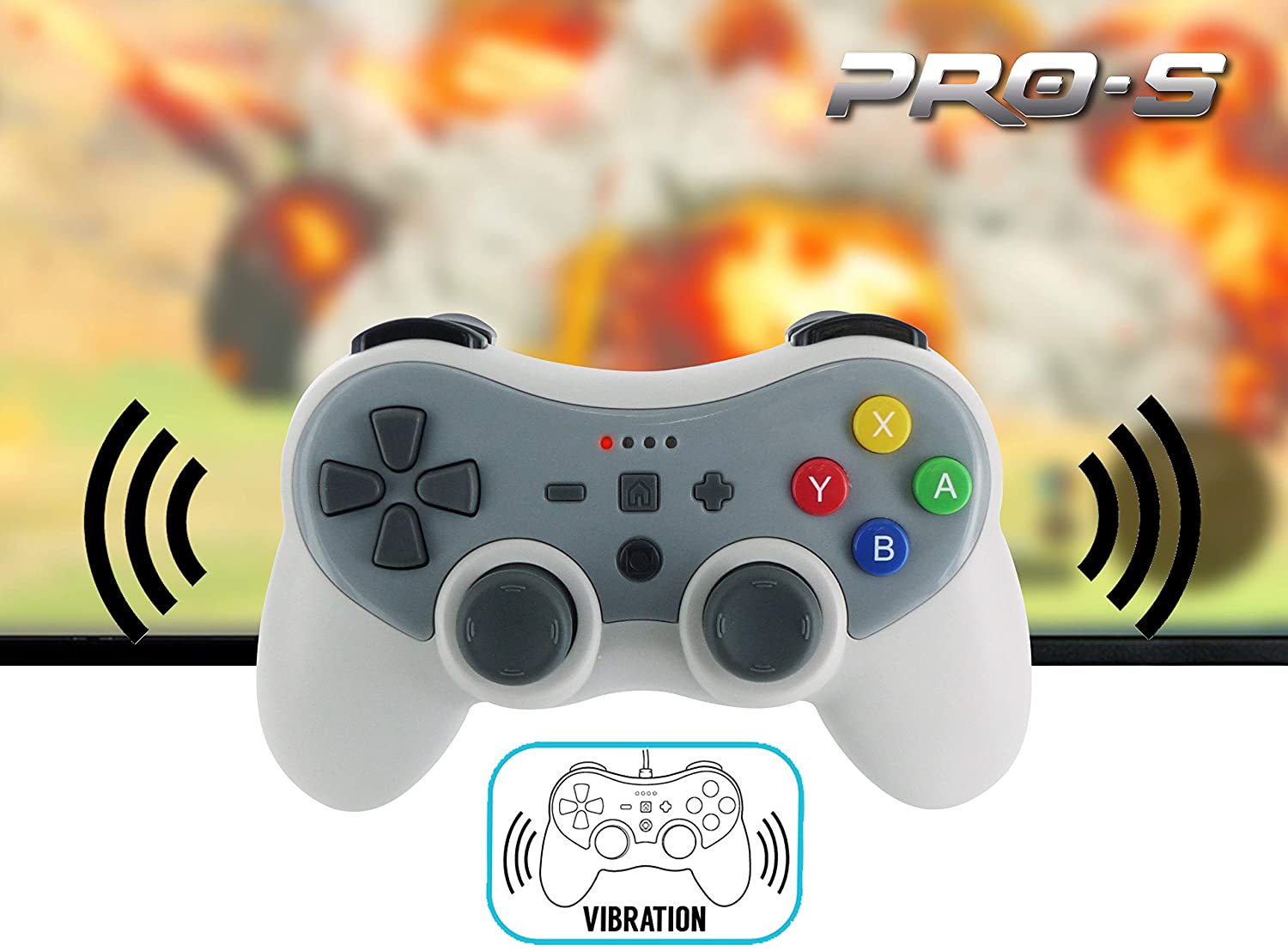 Switch Pro Controller Stile Retro Subsonic Wireless Bluetooth Pro S 90s