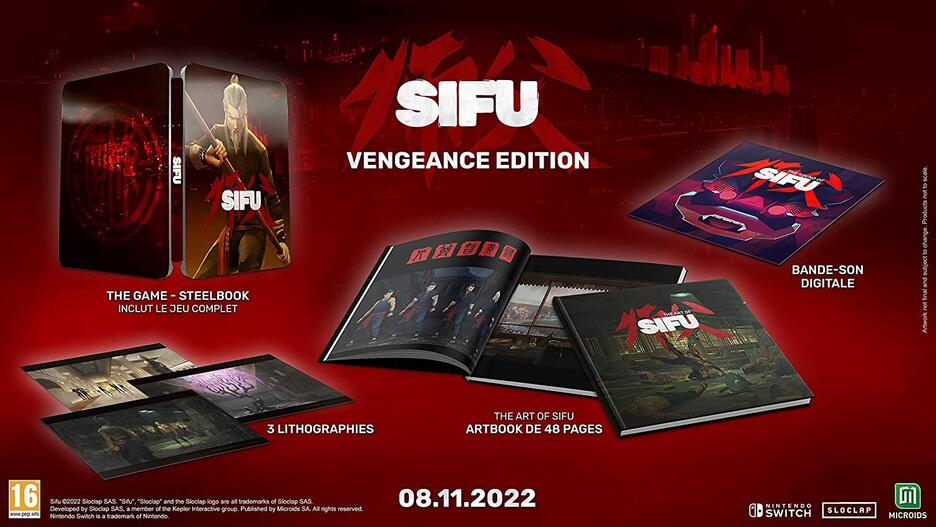 Switch Sifu Vengeance Edition