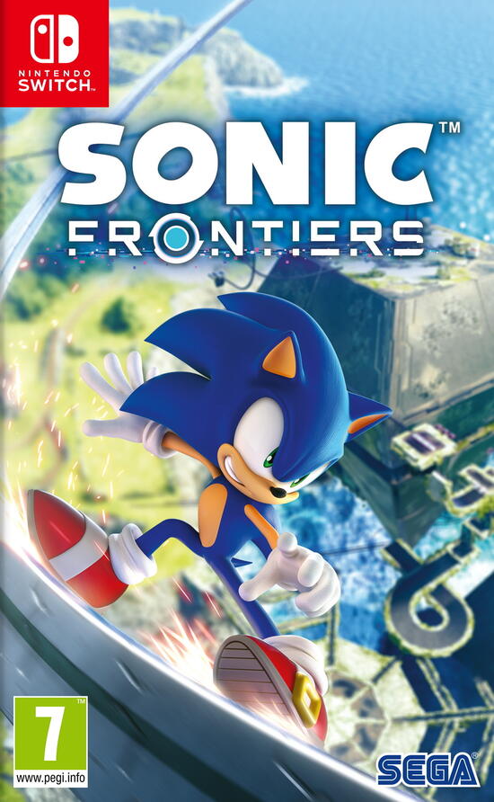 Switch Sonic Frontiers + Steelbook