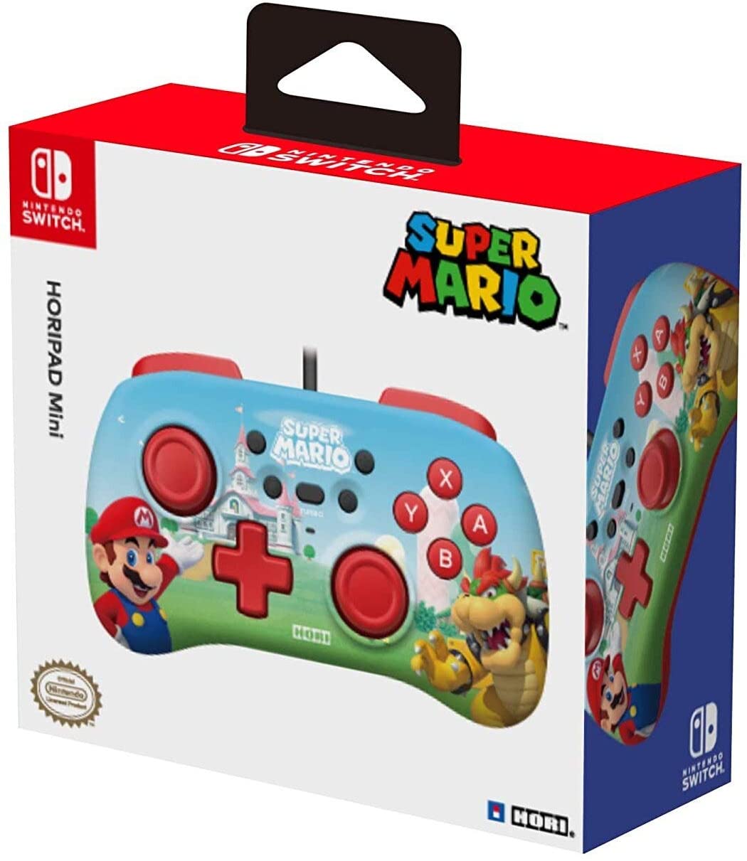 Switch controller con cavo Hori - Controller Horipad Mini Super Mario