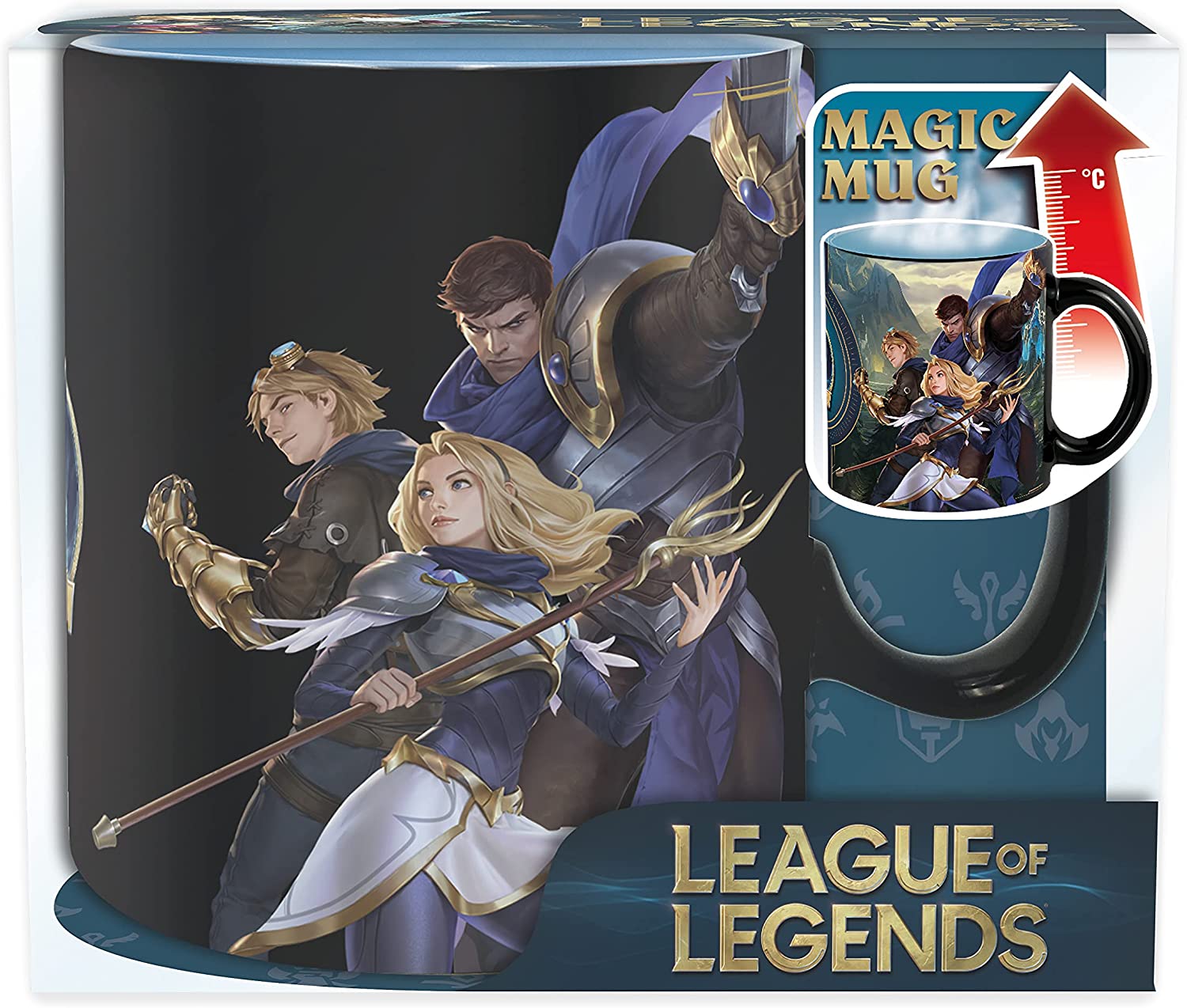 Tazza League Of Legends - Cambia colore con il calore