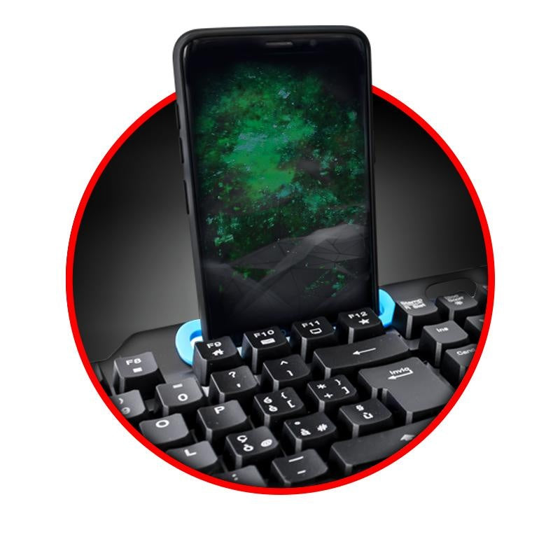 Techmade Tastiera Metal Gaming ST-GKB8153 Nero