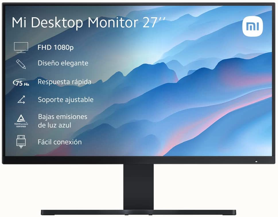 Xiaomi Monitor 27" LCD/IPS Full HD 16:9 - 6ms - 75 Hz HDMI/VGA