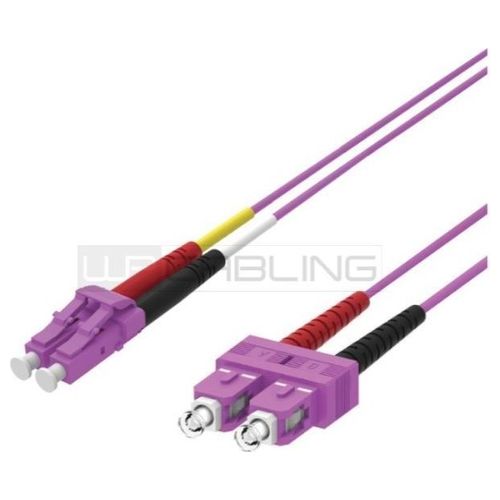 Wp Europe Patch Cord 50/125 Om4 Lc-Sc 1mt - Disponibile in 3-4 giorni lavorativi Wp Europe
